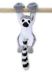 Lemur plyš závěsné ruce 29cm