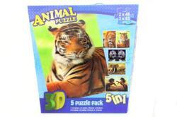 Puzzle 3D Zvířata 5v1(6)