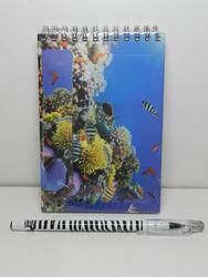 Notes mořský svět+pero s magnetem, 20cm(12)