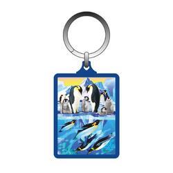 Klíčenka 3D 5x6cm - tučňáci (10)