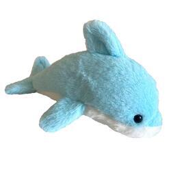 Delfín modrý plyš 19cm