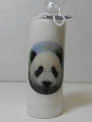 Svíčka válec panda 4,7x10cm