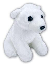 Lední medvěd sedící plyš 20cm