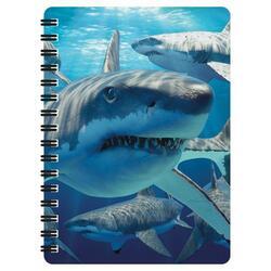Notes 3D 11x14cm - žraloci (10)
