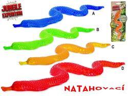 Had strečový jungle expedition 20cm 4barvy na kartě (18)
