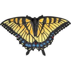 Magnet motýl žlutý polyresin(24ks/bal)