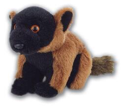Lemur vari červený plyš 12cm