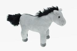 Kůň šedý, plyš 19cm(6)