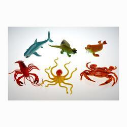 Zvířátko moře plast 12 druhů 8-13cm (96)