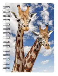 Notes 3D 9x13cm - žirafa
