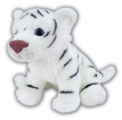 Tygr bílý sedící plyš 46cm