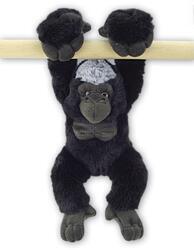 Gorila plyš 29cm závěsné ruce