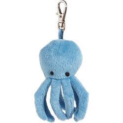 Klíčenka chobotnice modrá plyš