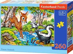Puzzle lesní zvířátka 260dílků