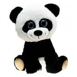 Panda sedící, plyš 65cm, velké oči