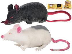 Myš strečová natahovací 12cm 2 barvy v krabičce (12ks/bal) 