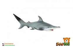 Žralok kladivoun velký zooted plast 19cm v sáčku 