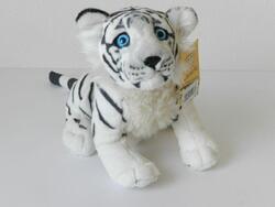 Tygr bílý sedící plyš 30cm (96ks/bal) - 1