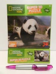Puzzle 3D panda 100dílků