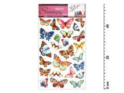 Samolepící dekorace barevní motýli