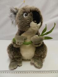 Koala plyš 30cm s eukalyptem