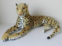Gepard ležící plyš 70cm