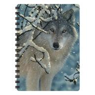 Notes 3D 11x14cm - vlk v zimě (10)