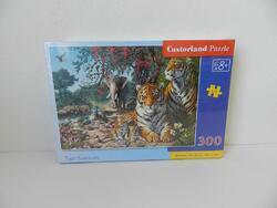 Puzzle tygr hnědý 300 dílků 