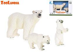 Lední medvěd s mláďaty Zoolandia v krabičce