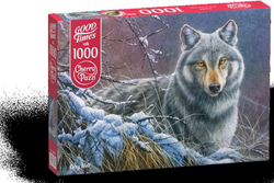 Puzzle CHERRY šedý vlk 1000dílků