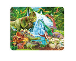 Magnet 3D 7x9cm - dinosauři u vodopádu (25)
