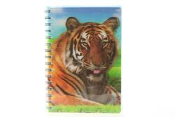 Zápisník A5 tygr hnědý 3D