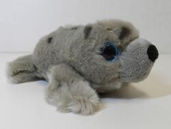 Tuleň šedý, velké oči, plyš 20cm(6)