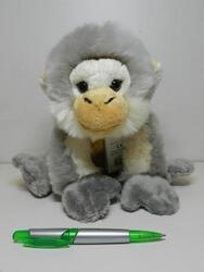 Opice makak červenolící, plyš 28cm - 1