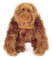 Orangutan stojící, plyš, 32cm