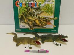 Krokodýl plast 3 druhy, 30cm (12)