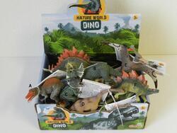 Dinosaurus plast 6 druhů (18ks/bal)