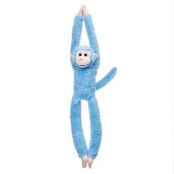 Opice modrá dlouhé ruce plyš 45cm