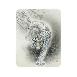 Magnet 3D 7x9cm - tygr bílý (25)