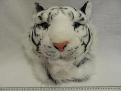 Tygří hlava bílá 45 cm