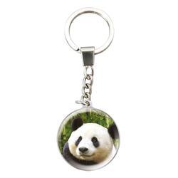 Klíčenka kulatá 3,2cm - panda