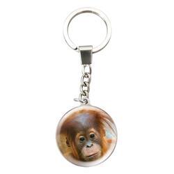 Klíčenka kulatá 3,2cm - orangutan