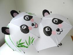 Deštník dětský panda 70cm 2druhy(12ks/bal)