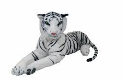 Tygr bílý plyš 45cm
