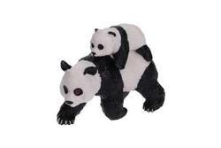 Panda s mládětem figurka 8cm