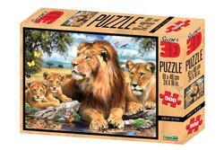 Puzzle Lví rodinka 500 dílků