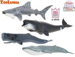 Zvířata mořská plast Zoolandia 22,5-28cm 4druhy v sáčku (8ks/bal)