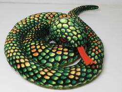 Had zelený velký plyš 80cm