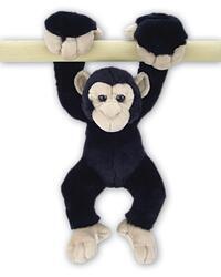 Šimpanz plyš 29cm závěsné ruce
