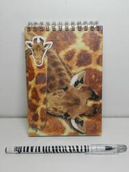Notes žirafa+pero s magnetem, 20cm(12)